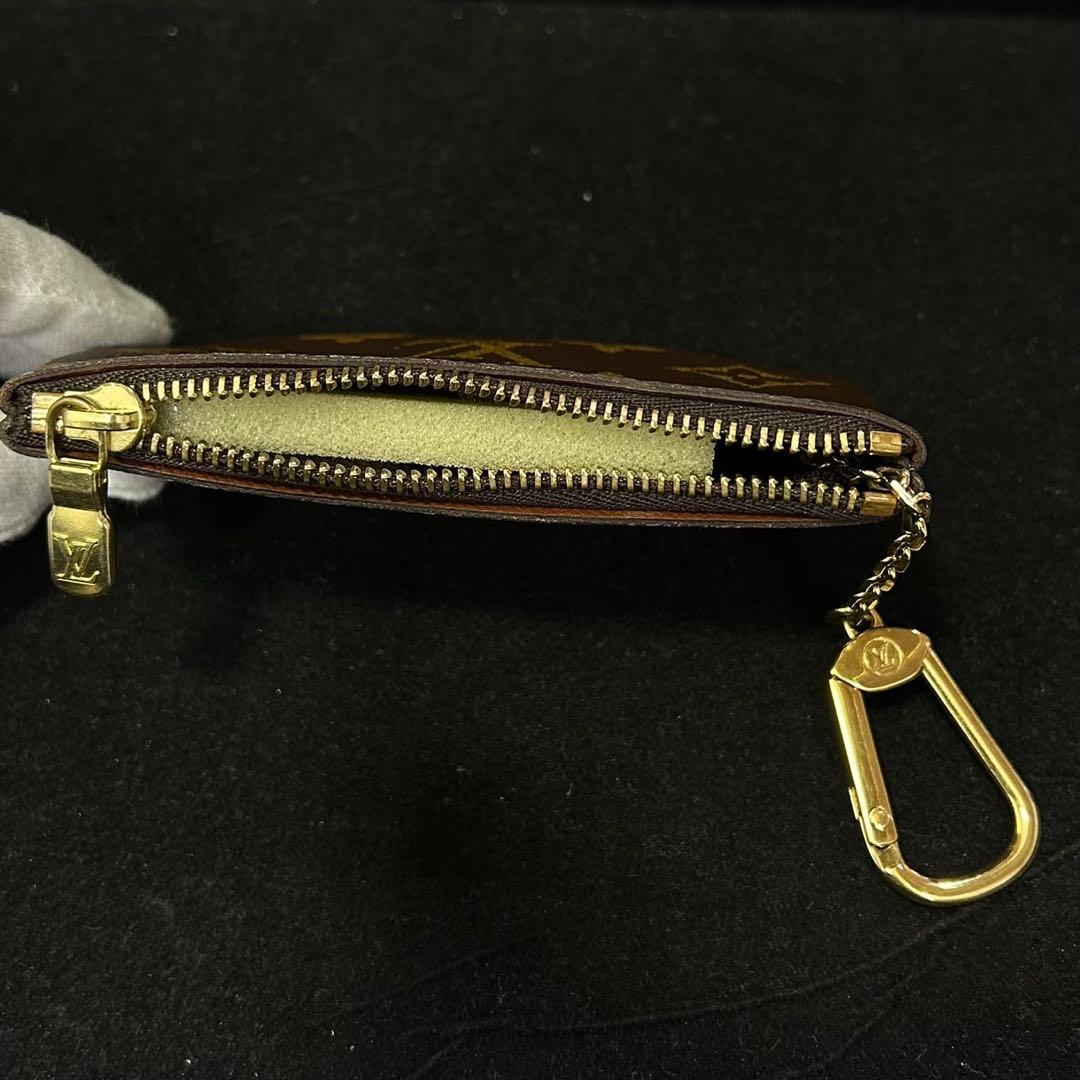 ルイヴィトン モノグラム ポシェット クレ ケース キーケース 箱付