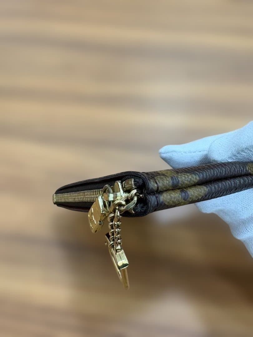 ルイヴィトン モノグラム ポシェット クレ ケース キーケース 箱付