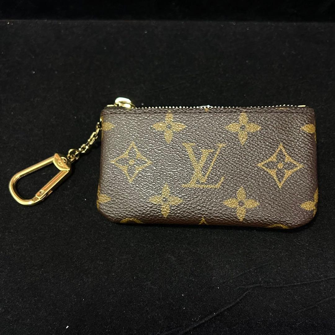 ルイヴィトン モノグラム ポシェット クレ ケース キーケース 箱付