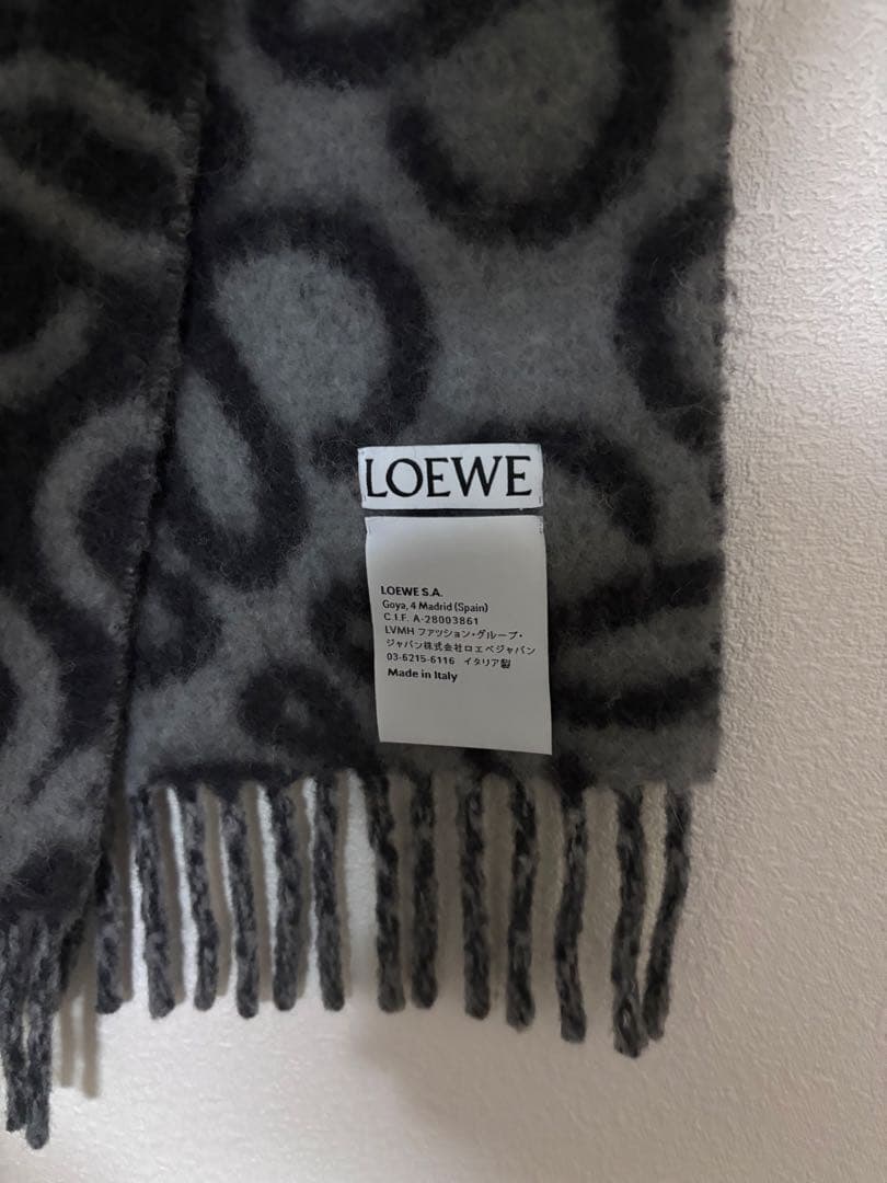LOEWE マフラー モノグラム