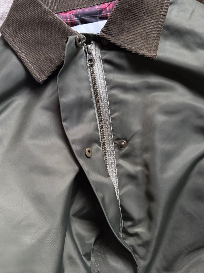 JOHNBULL ジョンブル ナイロンツイル ロング MA-1 コートMサイズ