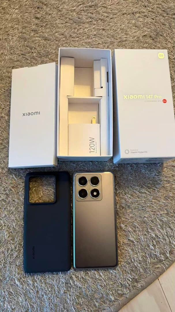 xiaomi 14T Pro12GB+256GBチタングレ国内版