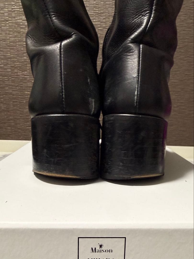 【定価12万】JOHNLAWRENCESULLIVAN スクエアトゥーヒール