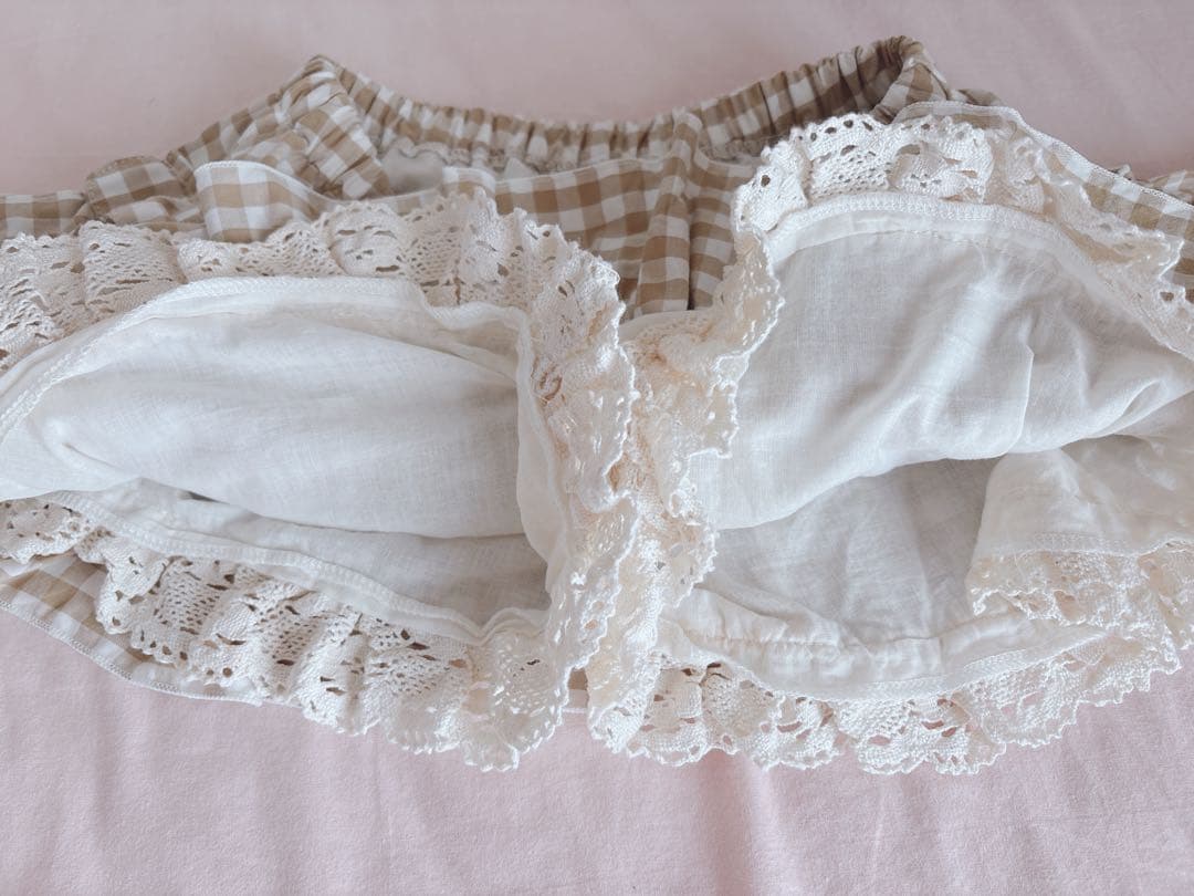 希少　LIZ LISAはしごリボンポケットスカパン　平成　姫カジ