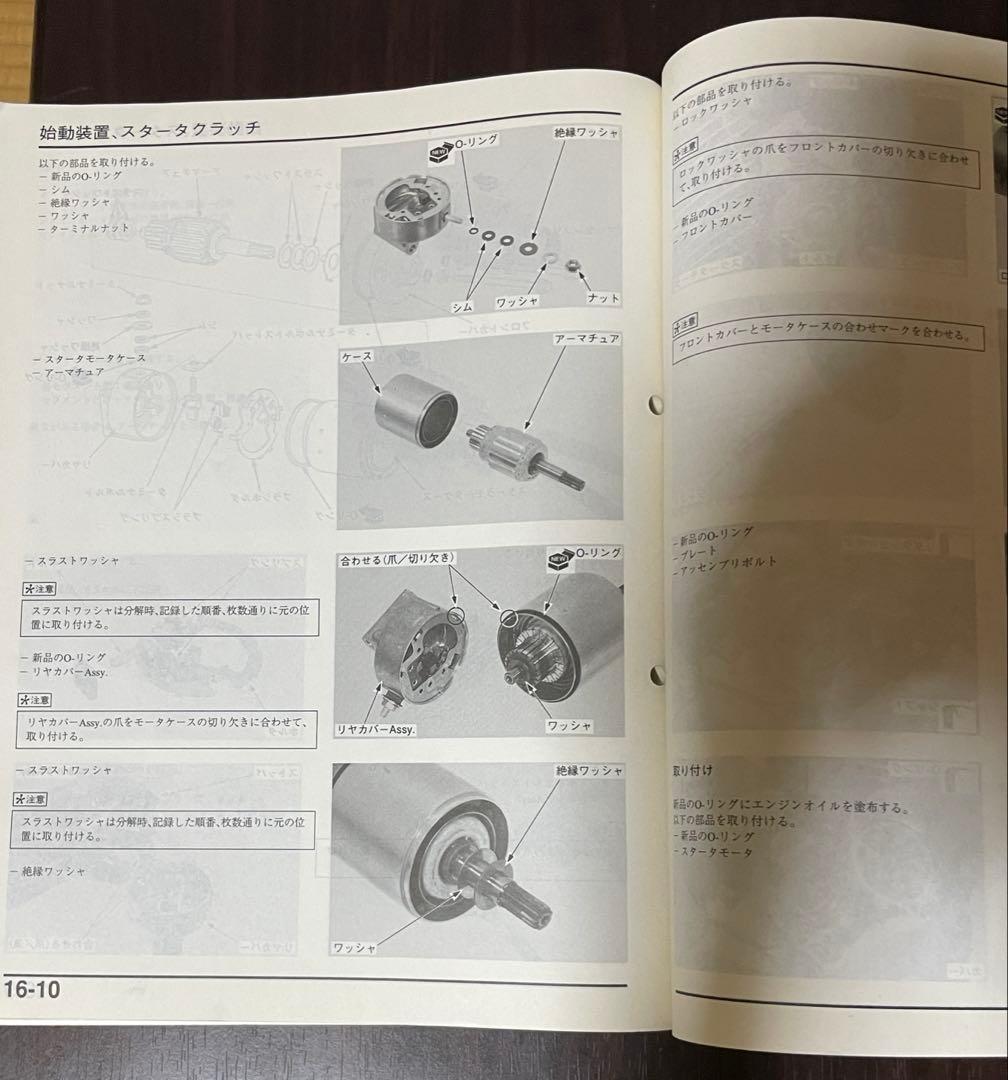 HONDA FTR223 サービスマニュアル