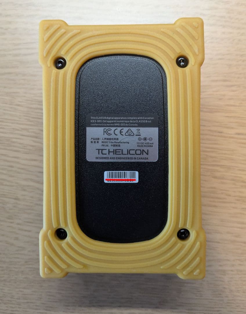 TC HELICON VoiceTone T1 ボーカルエフェクター