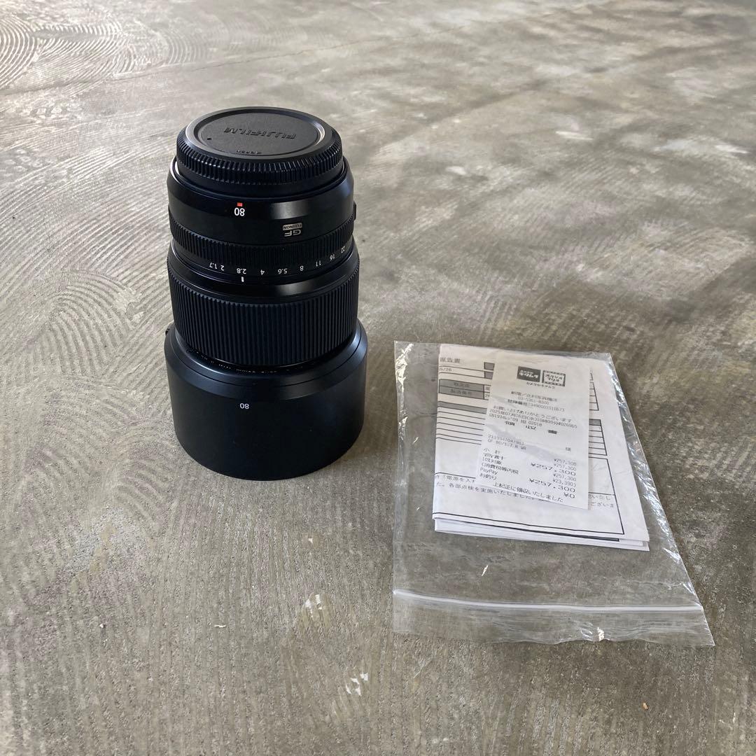 レンズ(単焦点) FUJIFILM GF80mm f1.7 gfx