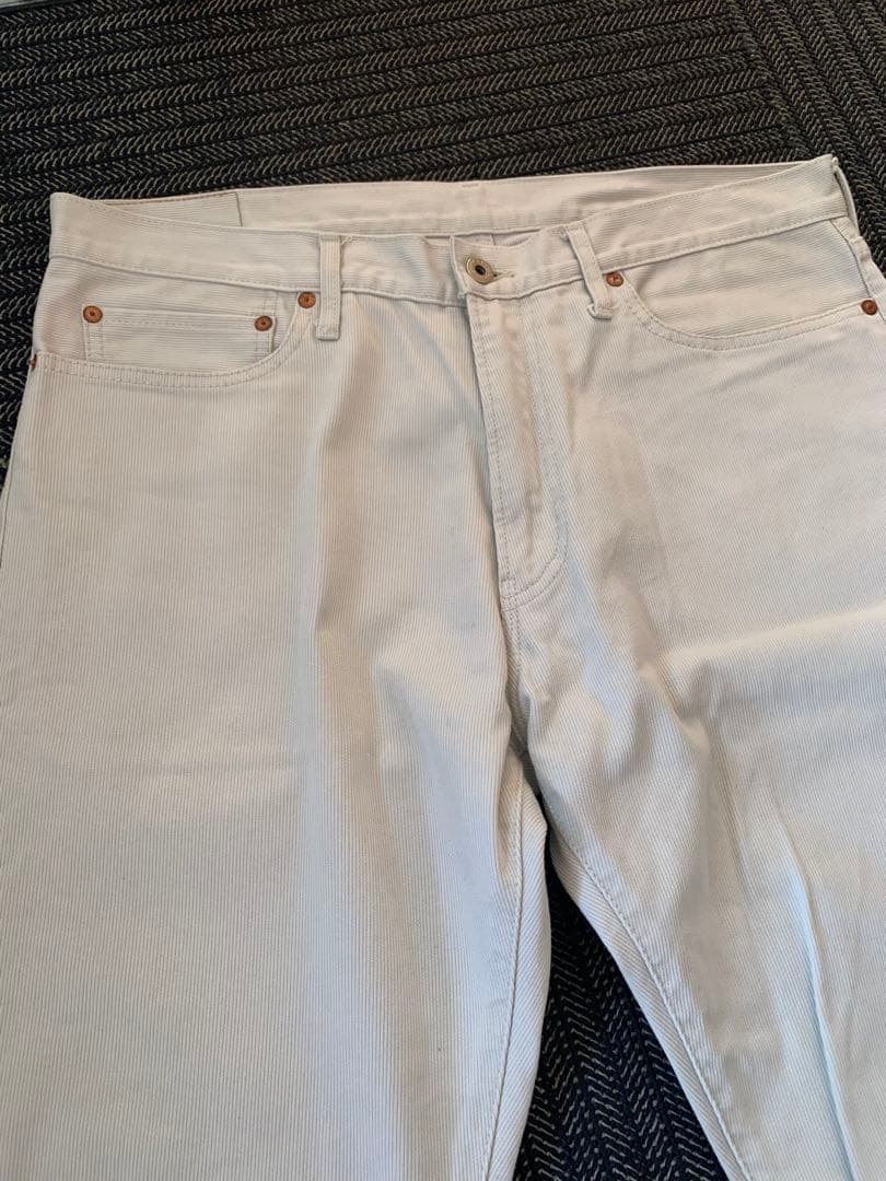 FOB FACTORY エフオービー F1134 ピケパンツ W36 日本製