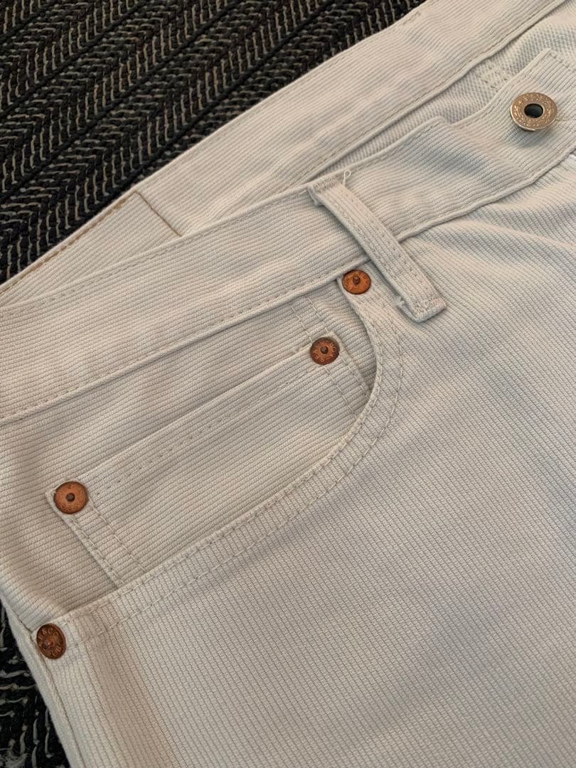 FOB FACTORY エフオービー F1134 ピケパンツ W36 日本製