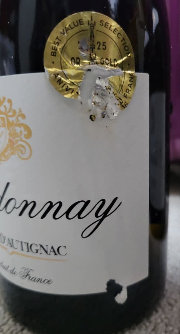 値下げ中ー!【アンリ.ドーティニヤック.シャルドネ樽熟】(750ml)×6本