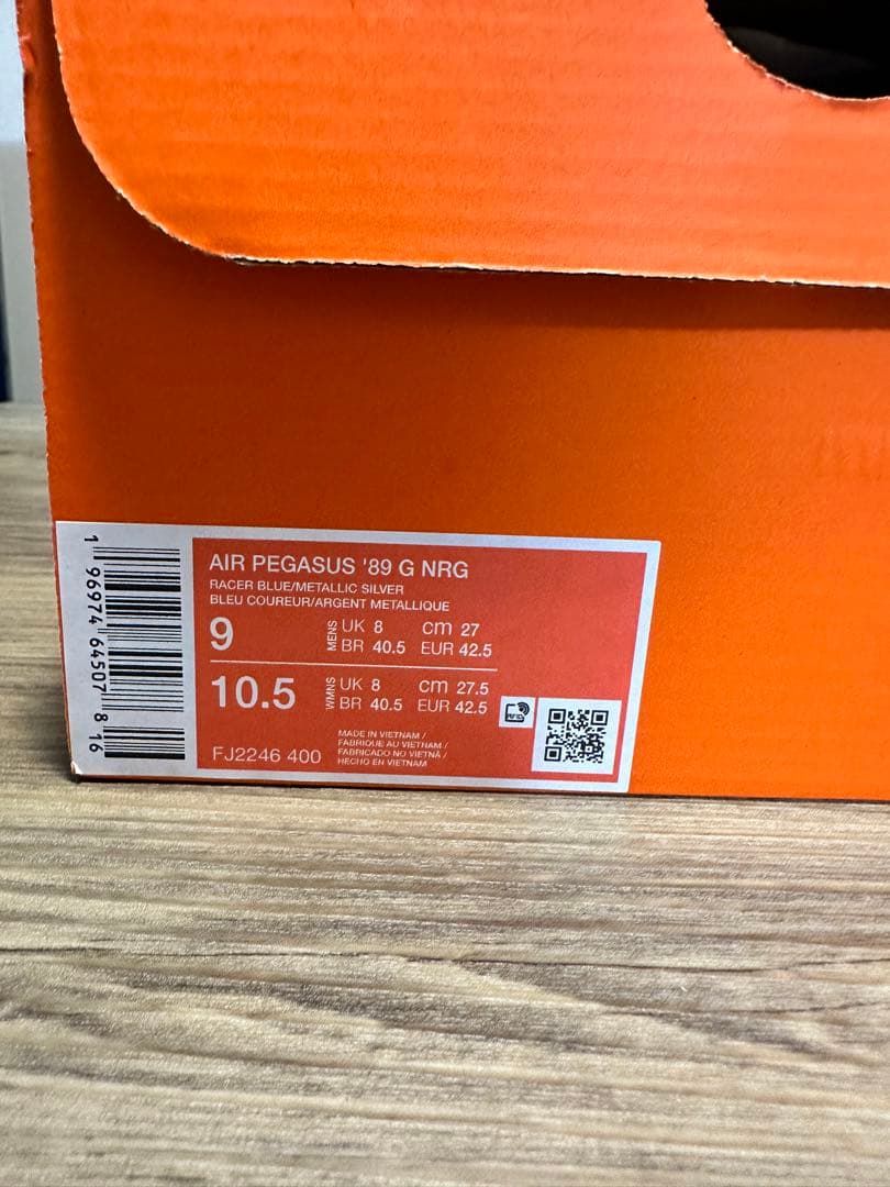 n*m様 NIKE　AIR PEGASUS '89 GOLF　 NRG ゴルフシ