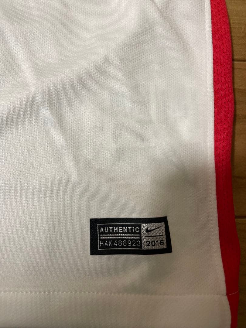 浦和レッズ 平川忠亮14 サイン入りユニフォーム　2016