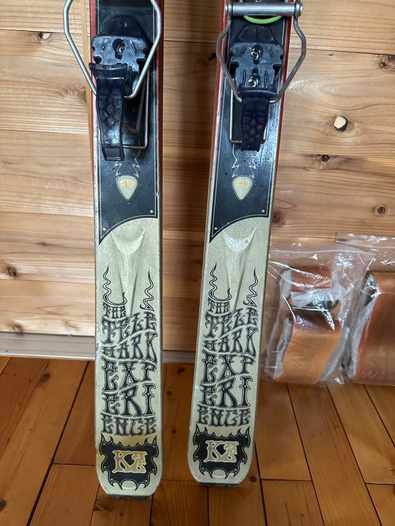 テレマークスキーK2ワールドピステとシール