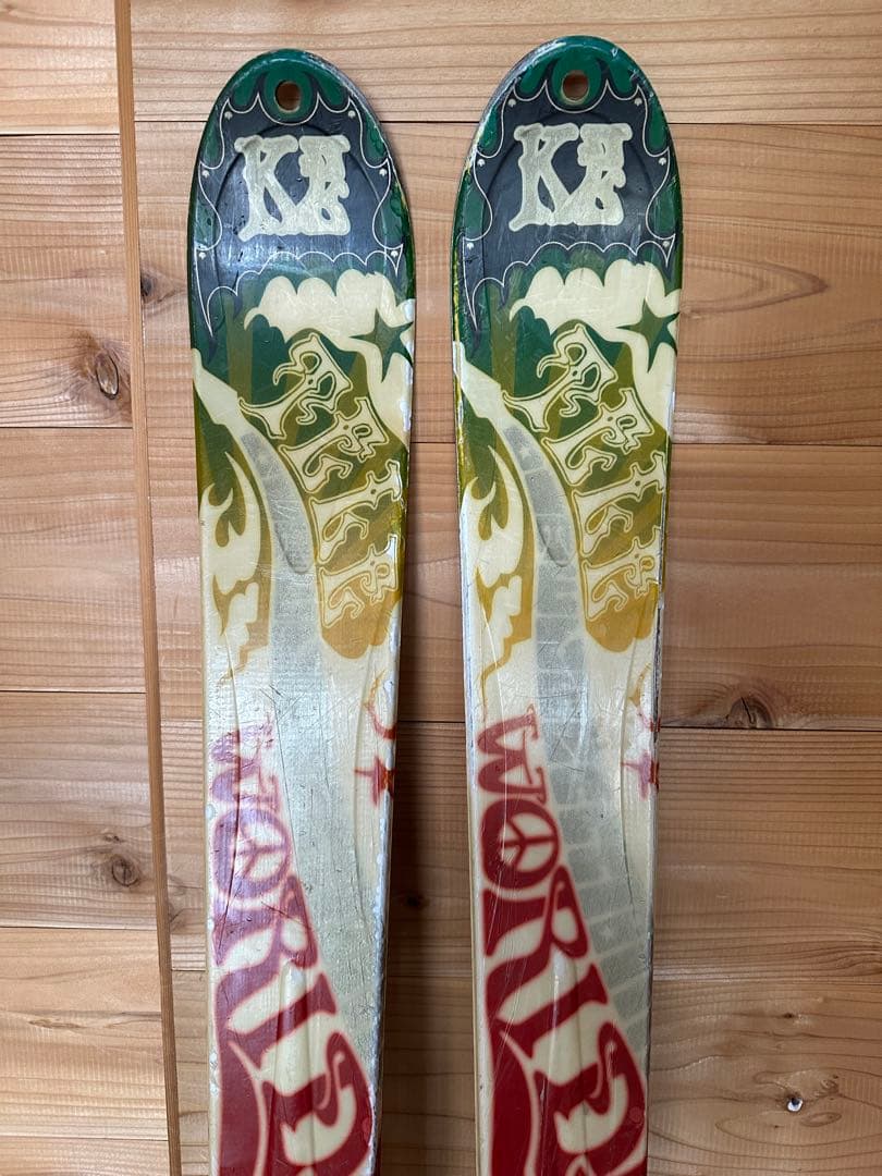 テレマークスキーK2ワールドピステとシール