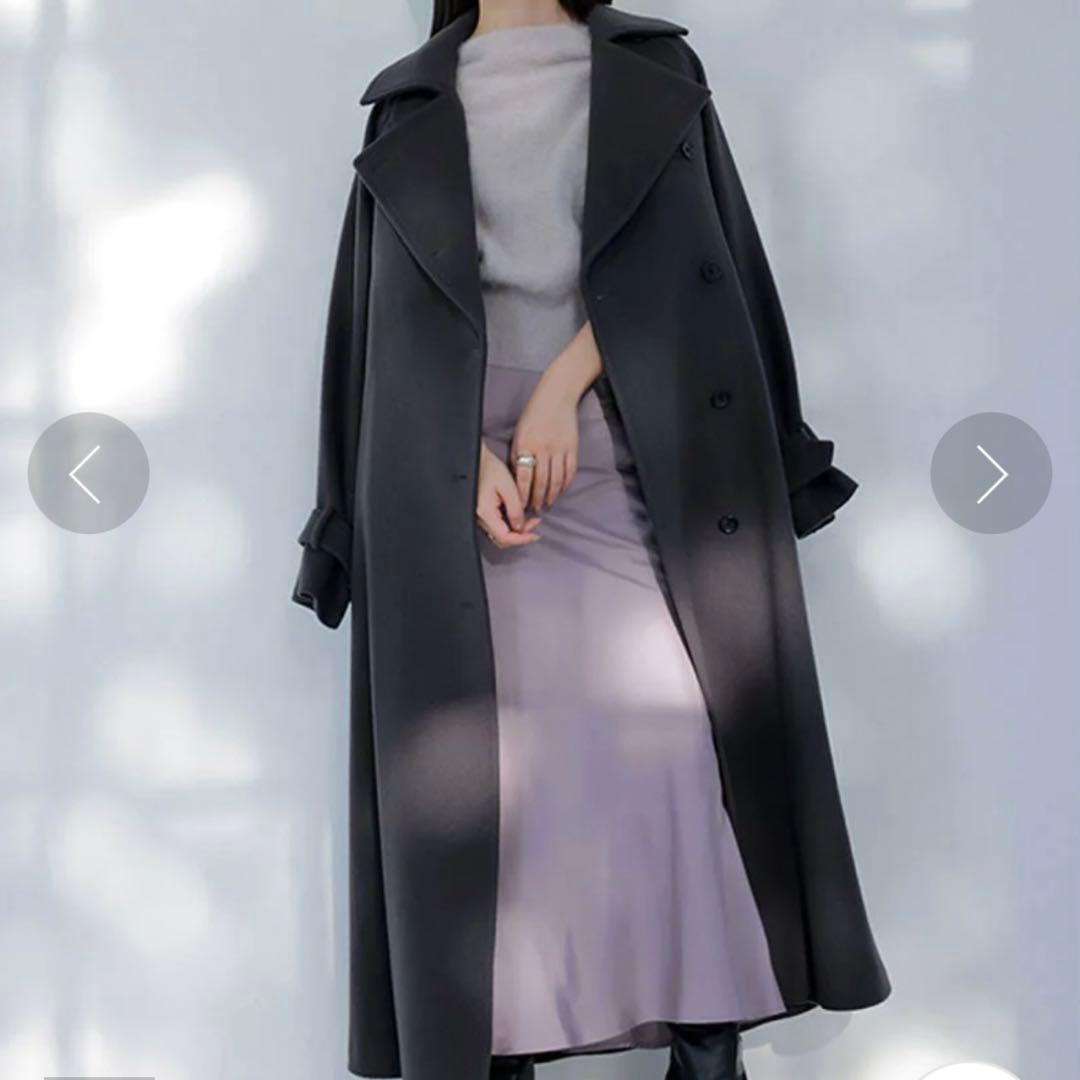 anuans アニュアンス ウールトレンチコート