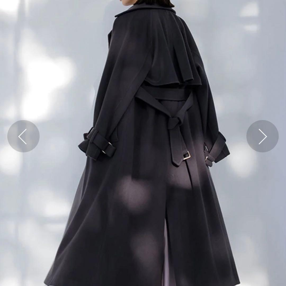 anuans アニュアンス ウールトレンチコート