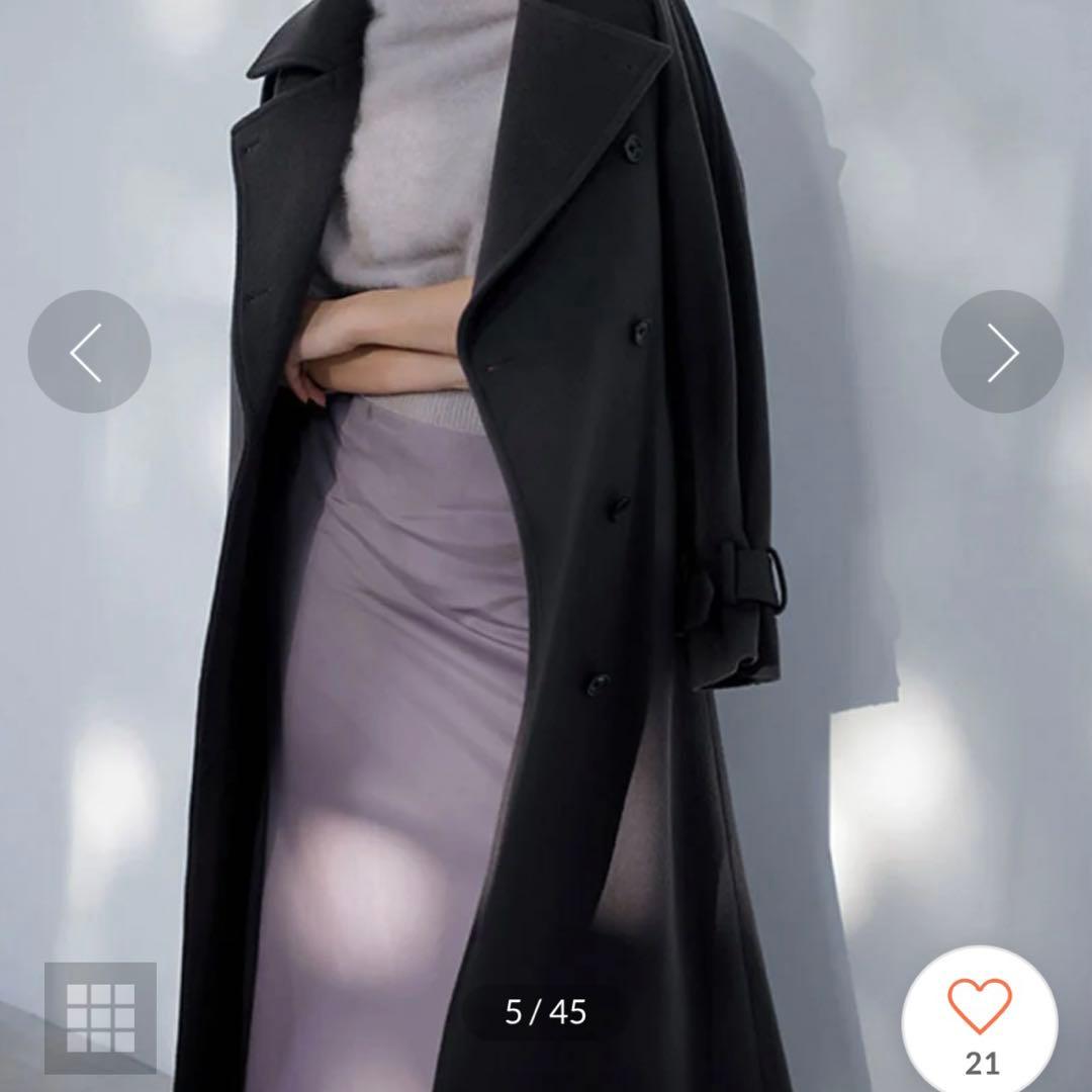 anuans アニュアンス ウールトレンチコート