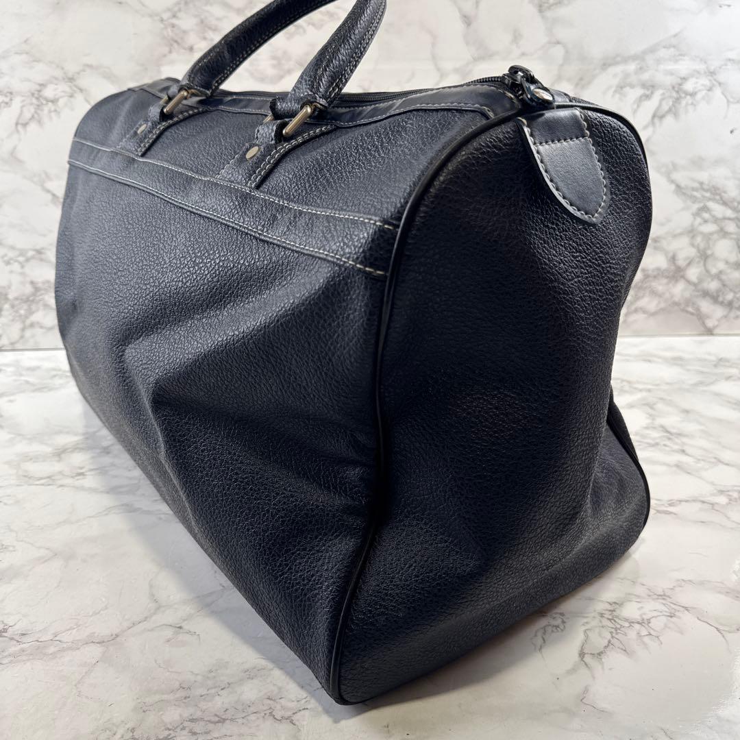 デッドストックPEARLY GATESバーリーゲイツ PVCレザーボストンバッグ