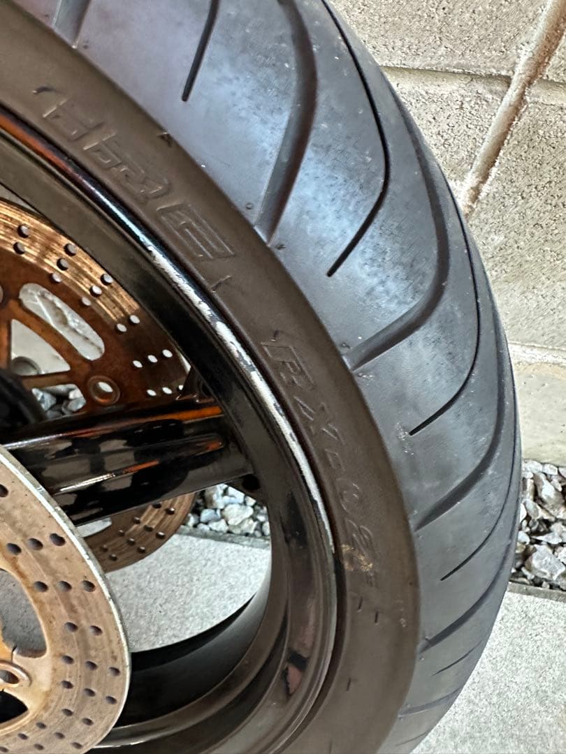 ゼファーX 前後ホイール