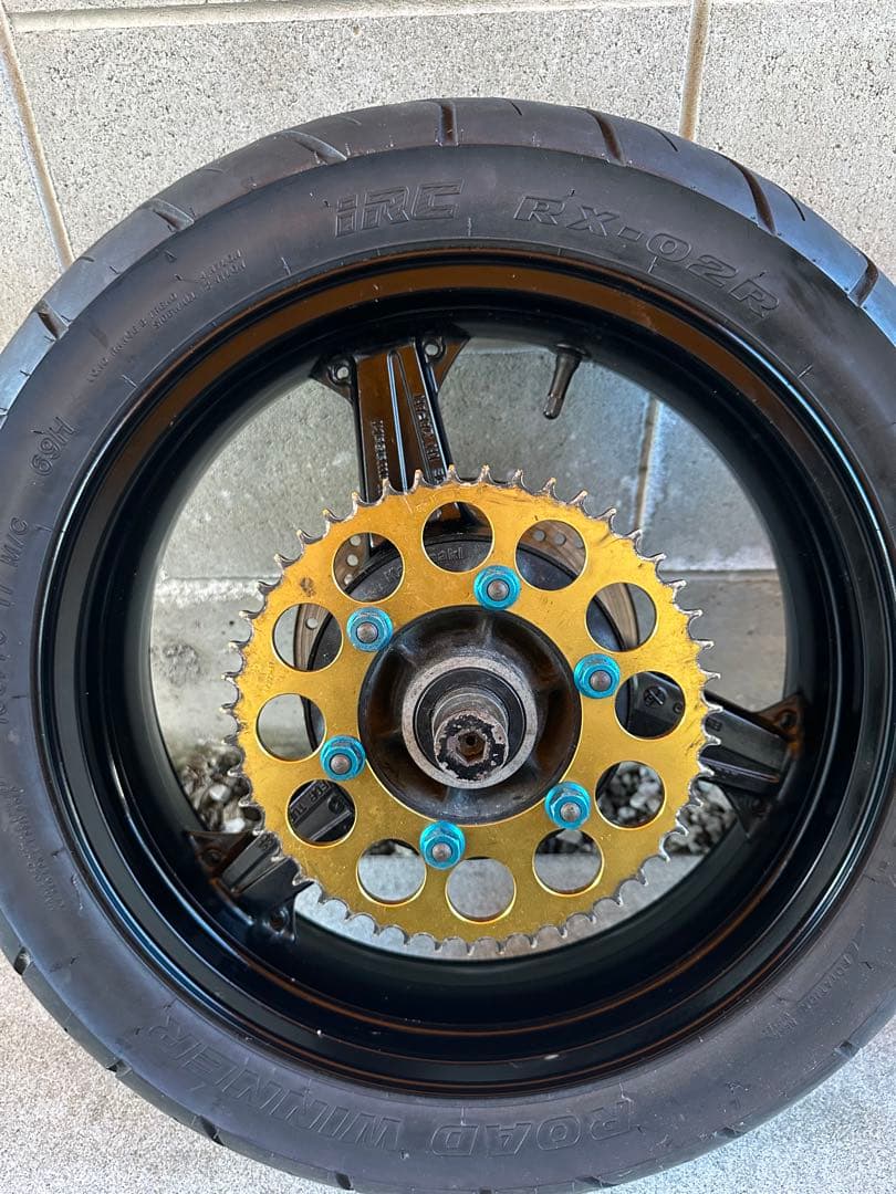 ゼファーX 前後ホイール