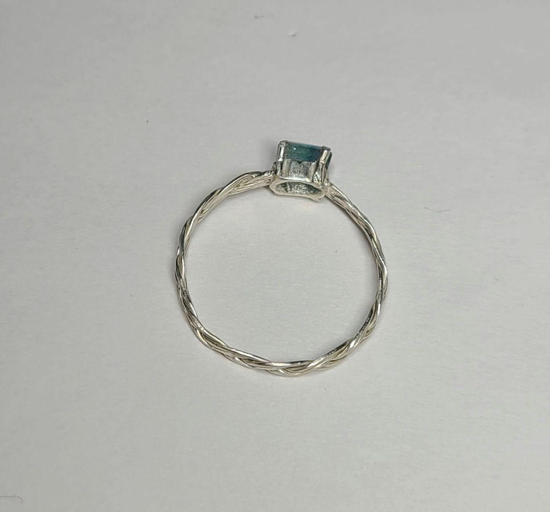 ringoブルーグラデーション!★アフガニスタン産バイカラートルマリン★