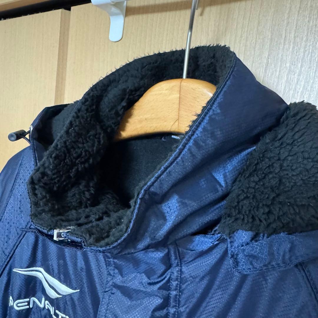 激レア選手支給品？★ファジアーノ岡山 ベンチコート 厳寒の秋春制対策に！