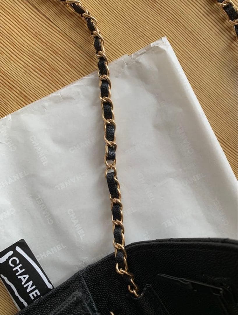 新品未使用 ショルダーバッグ シャネルロゴCHANELマーク ノベルティ 結婚式
