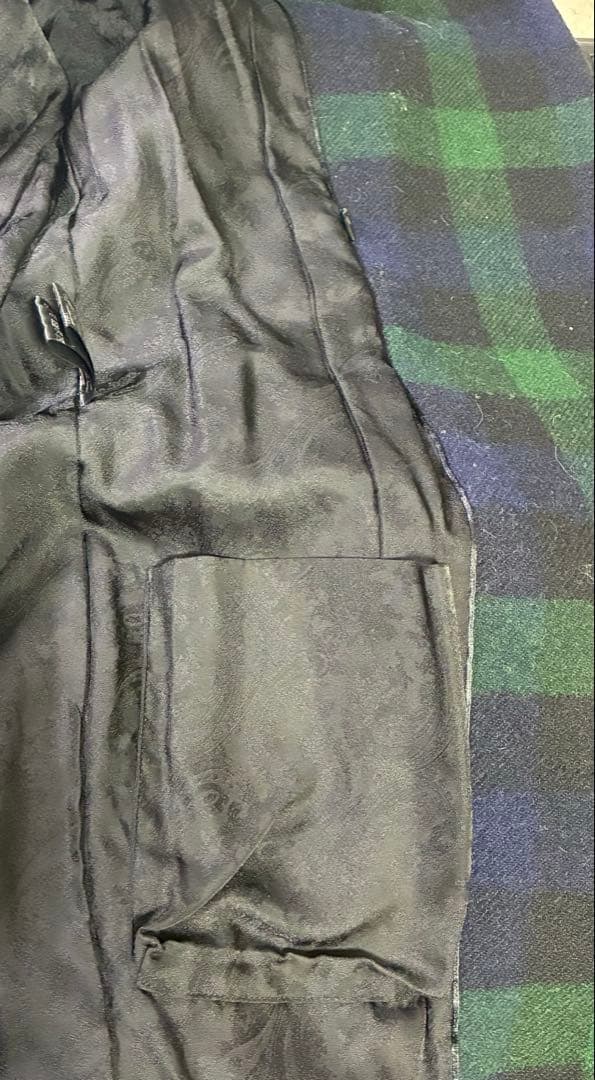 Cabanaダブルブレスト ブラックウォッチ　ウールテーラードジャケット 38