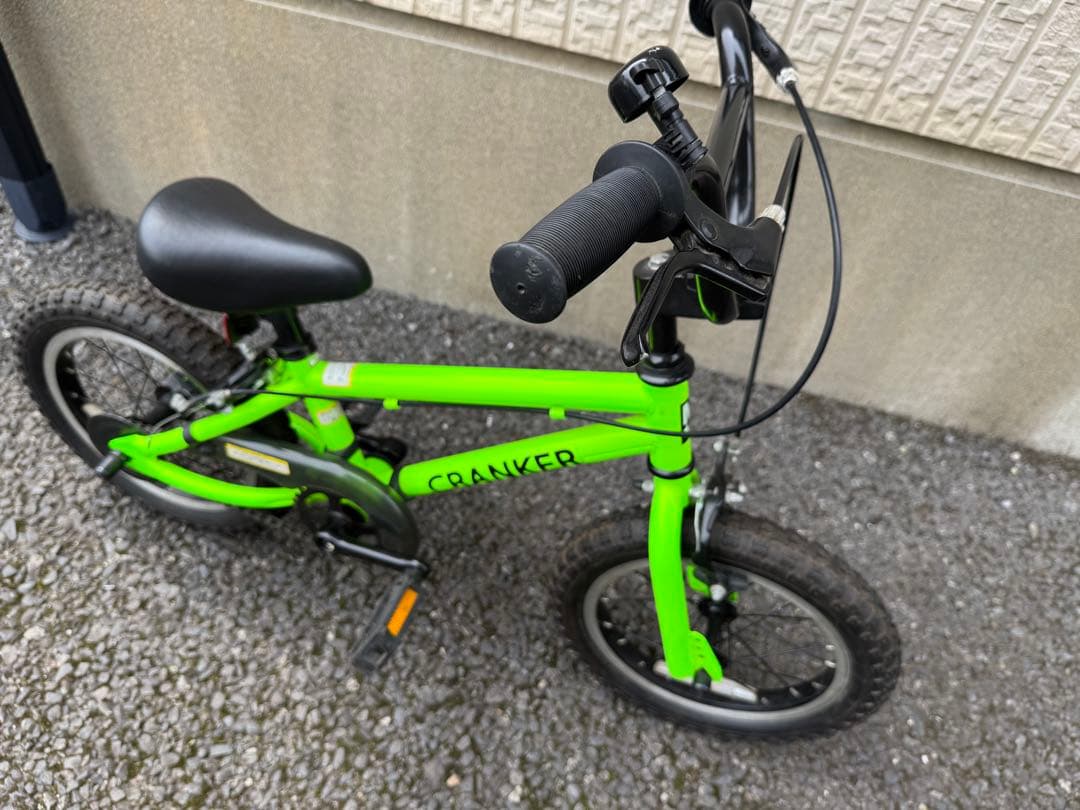 CRANKER 幼児用自転車 14インチ グリーン