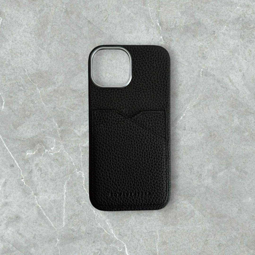 BONAVENTURA iPhone 15バックカバーケース ボッタラートレザー