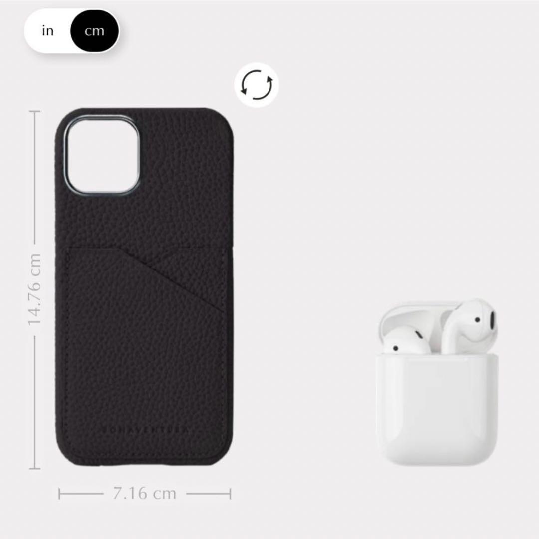 BONAVENTURA iPhone 15バックカバーケース ボッタラートレザー