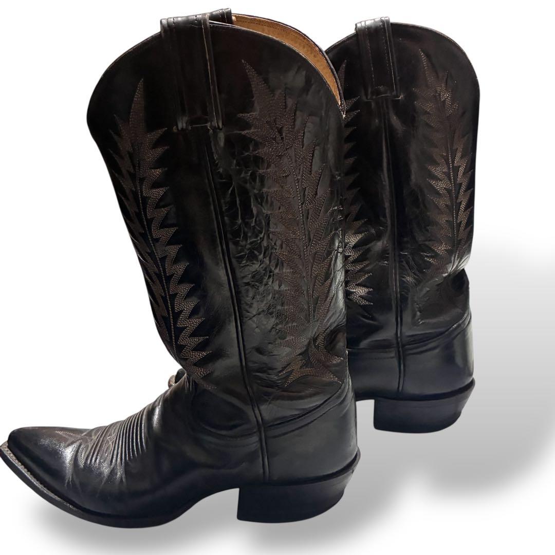 靴 Tony Lama real leather Westernboots BLK