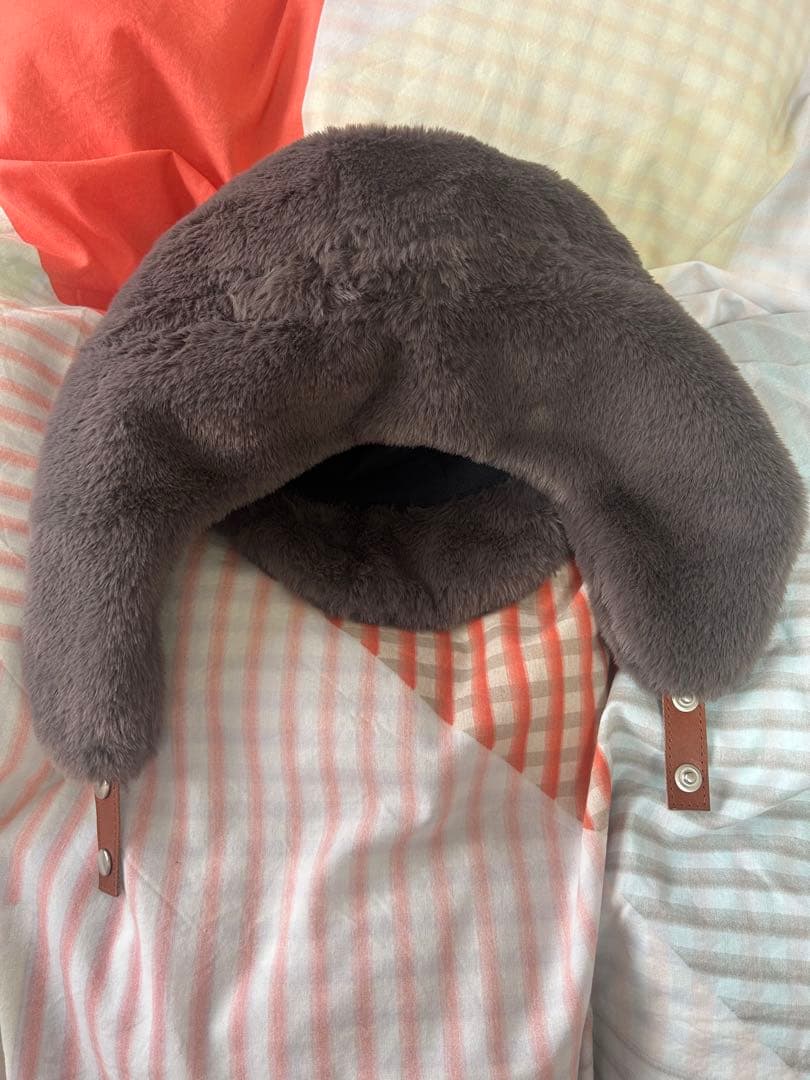 la maison de lyllis ファー耳付きCAP