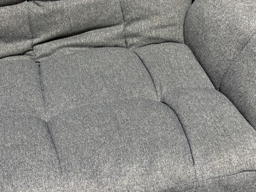 【2/10まで ニトリ】 カジュアルソファ 布張りタイプ (ポケットO)2人掛け