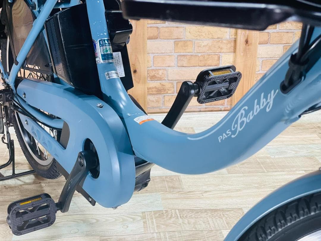 愛知静岡配送　ヤマハ最高級バビー 大容量 子供乗せ電動アシスト自転車 H1156