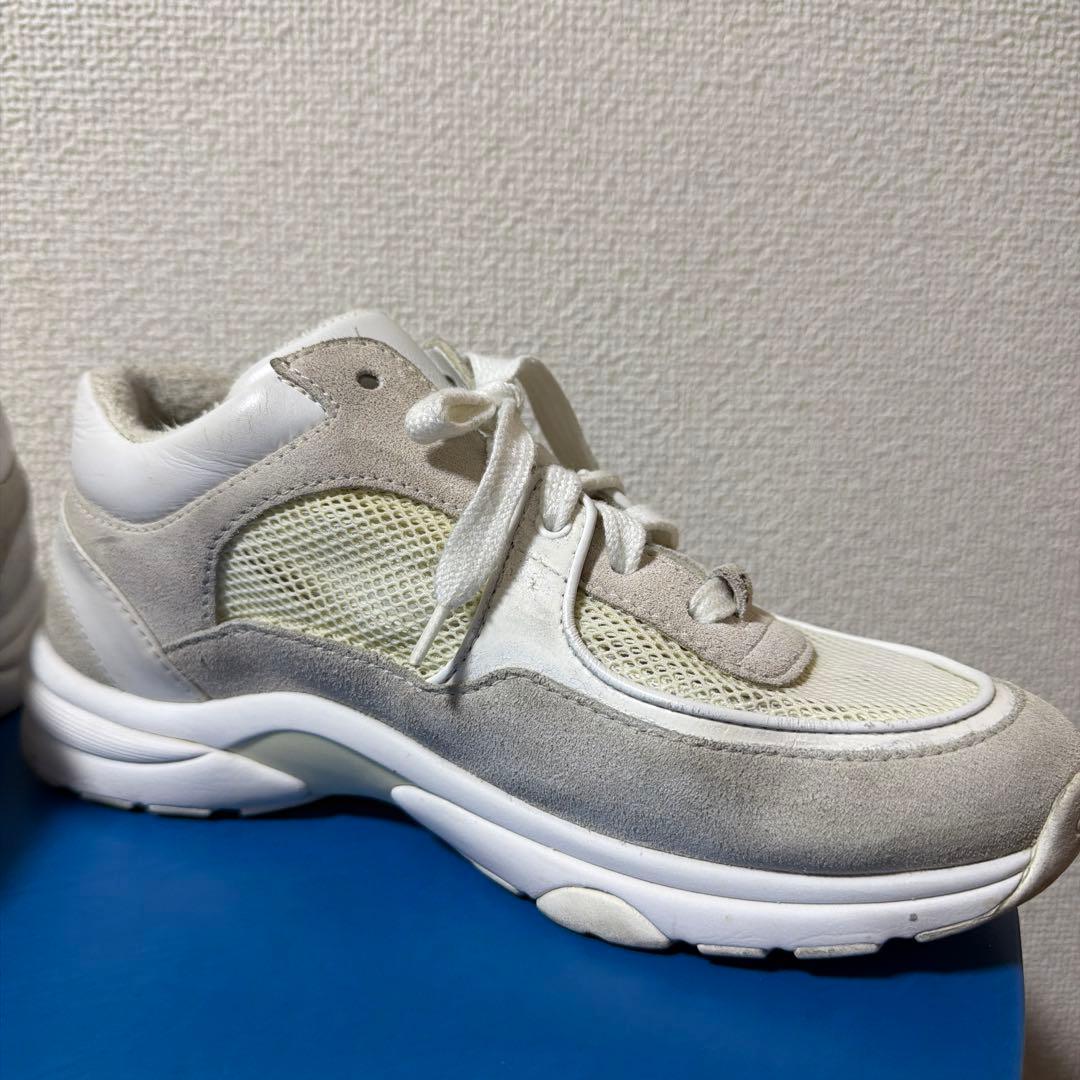 【即購入OK】CHANEL シャネル スニーカー 36 23cm ホワイト 美品