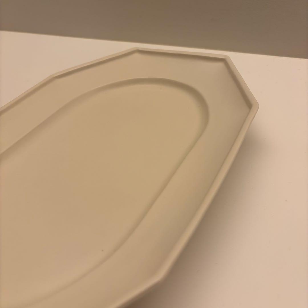 照井壮 デルフト八角長皿 大 【新品未使用】