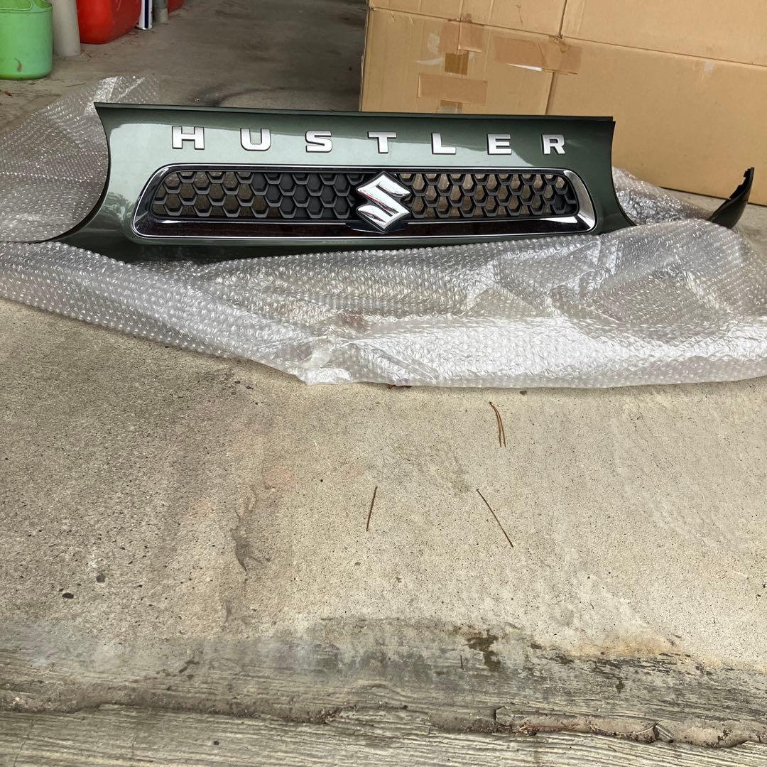 ユ*ケ様 SUZUKI HUSTLER グリーンメッシュグリル