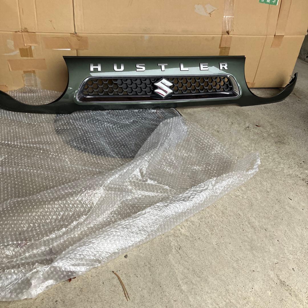 ユ*ケ様 SUZUKI HUSTLER グリーンメッシュグリル