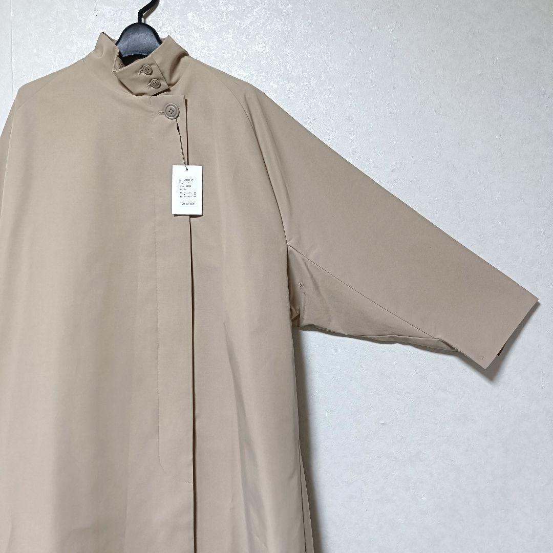 新品未使用♪︎JULYNINE スタンドカラーコート オーバーサイズ ベージュ