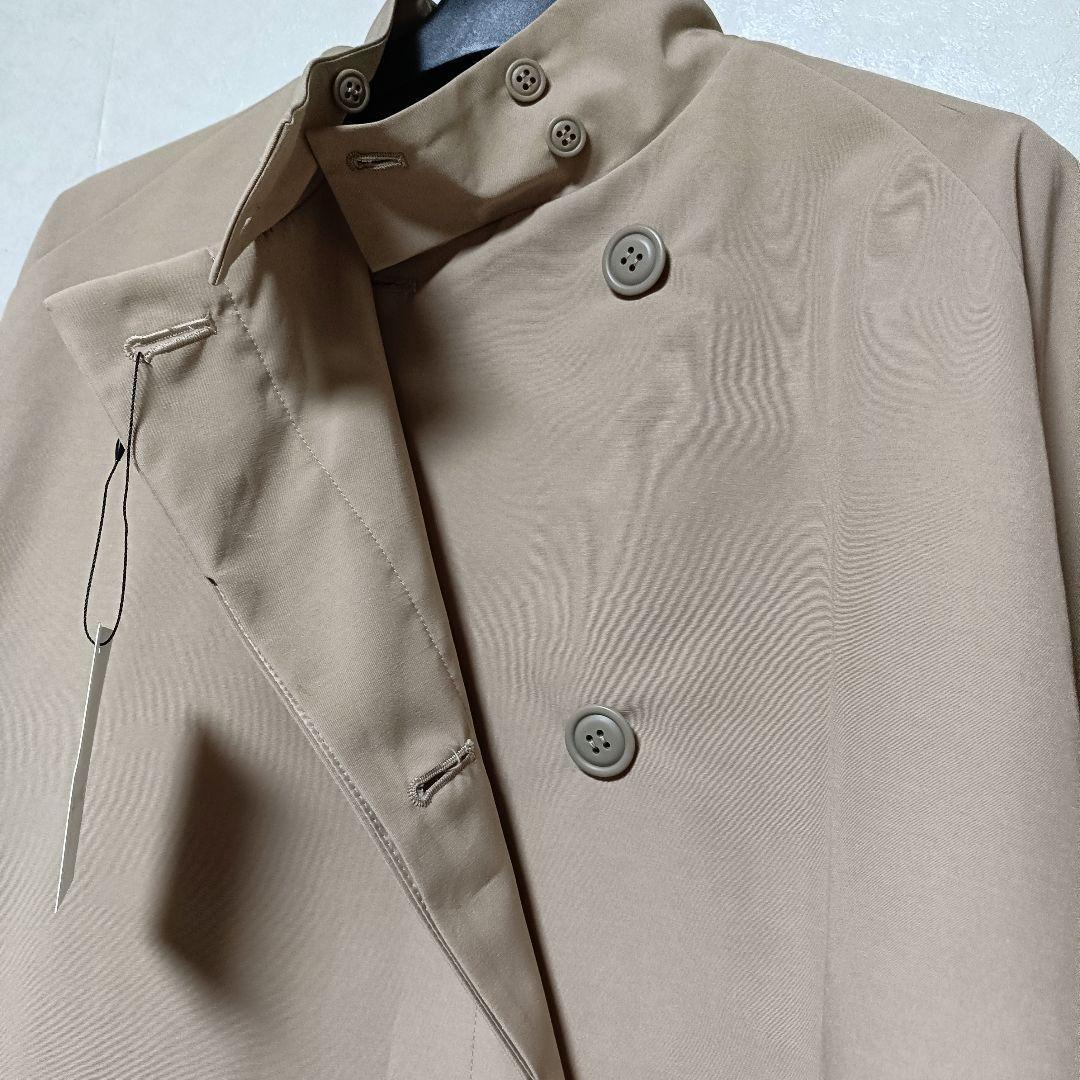 新品未使用♪︎JULYNINE スタンドカラーコート オーバーサイズ ベージュ