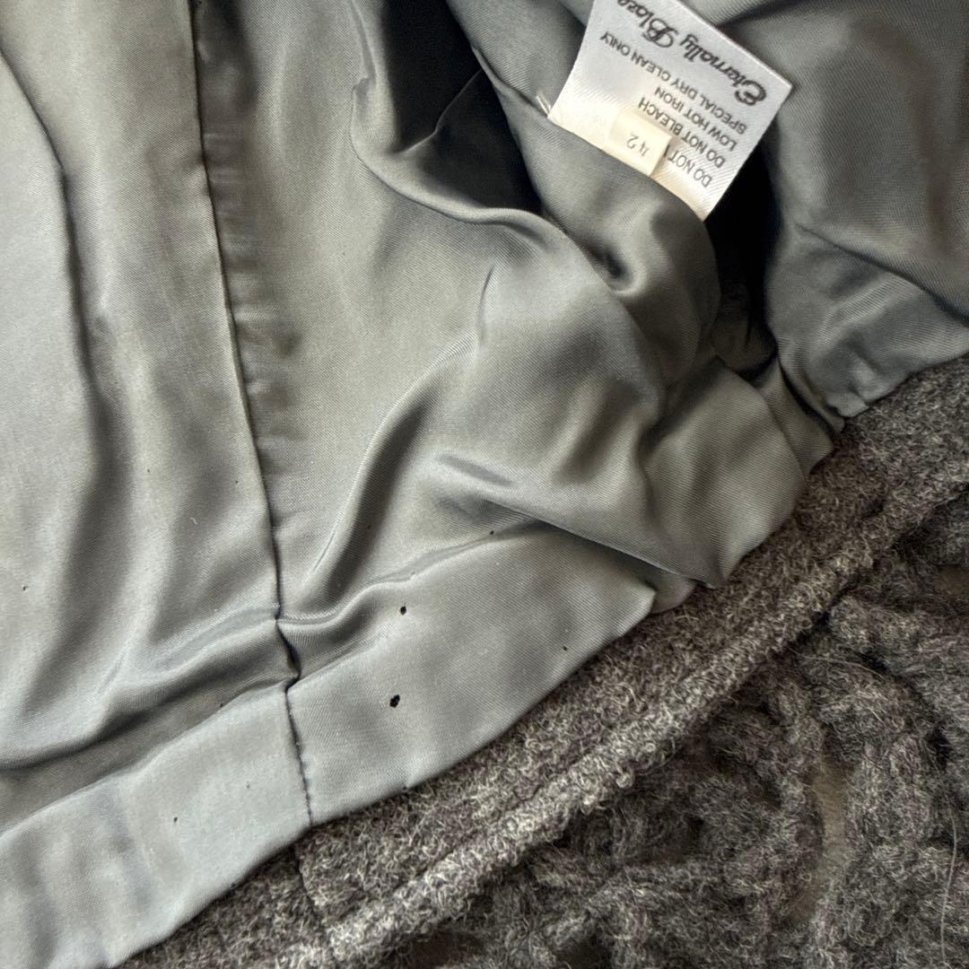 エイココンドウ【L相当】ウール100% 日本製 エレガント／ウールジャケット