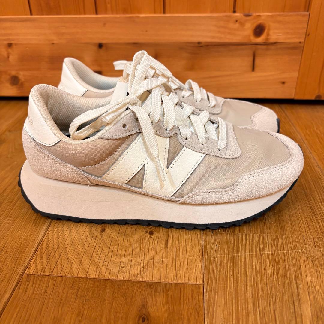 新品New Balance WS237DH1 23.5cm ベージュレディース