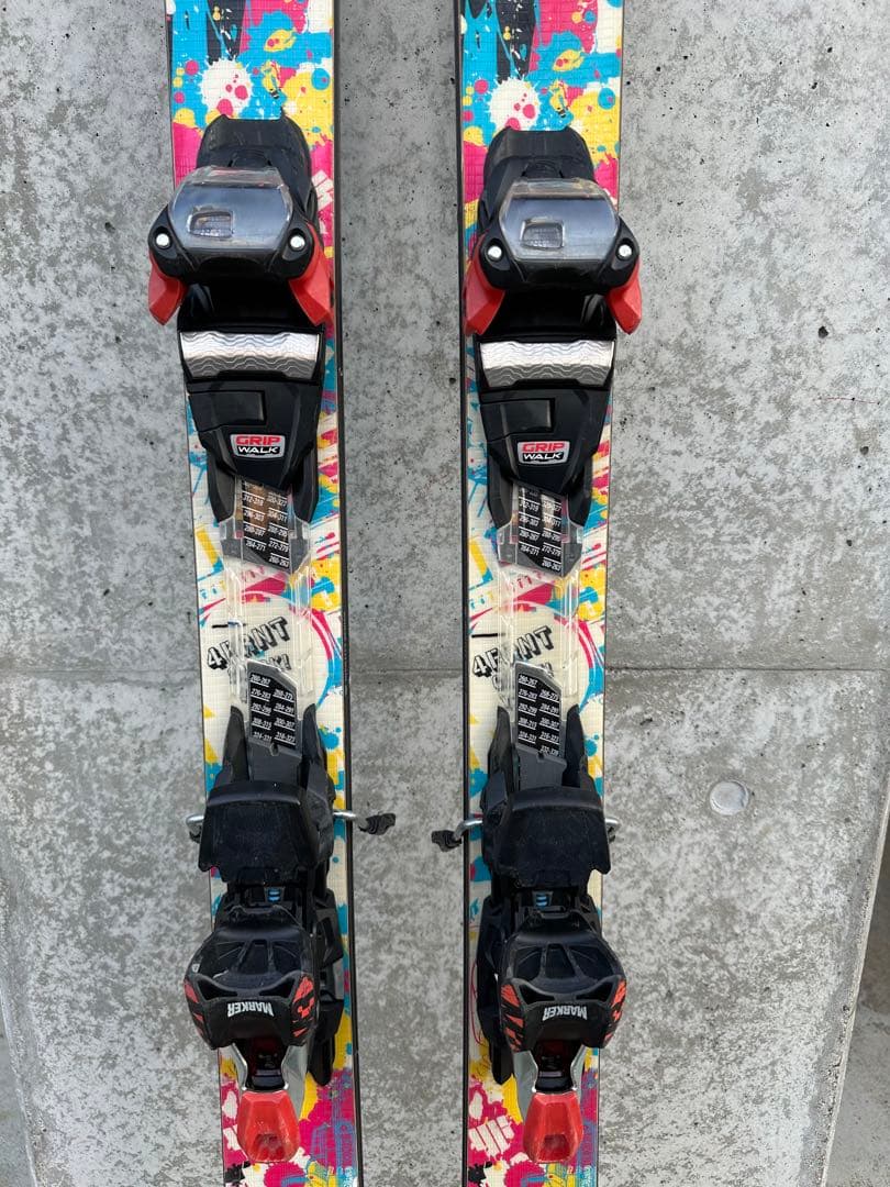 【値下げ】4FRNT Click Skis 177cm Marker TCX12