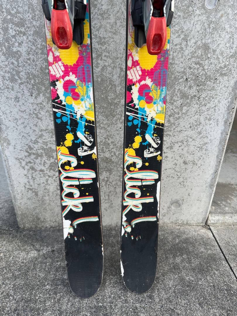 【値下げ】4FRNT Click Skis 177cm Marker TCX12