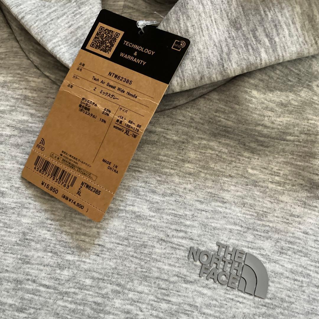 THE NORTH FACE NTW62385 パーカー グレー レディースXL