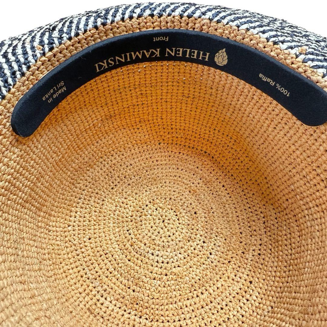 ヘレンカミンスキー プロベンス 12 ラフィアハット 麦わら帽子 つば広