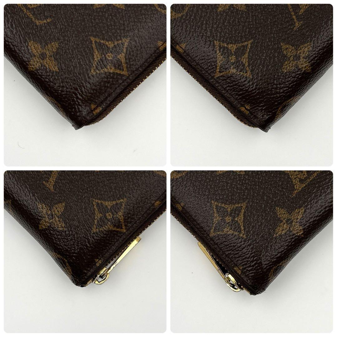 美品★ルイヴィトン モノグラム ジッピーパース ケース 小銭入