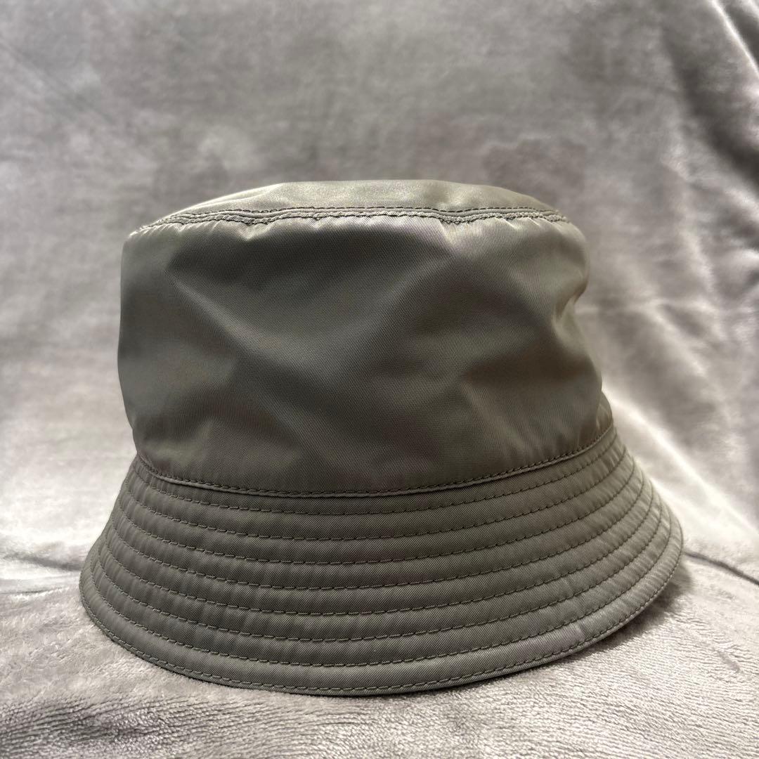 [希少グレー] PRADA Re-Nylon プラダバケットハット XL