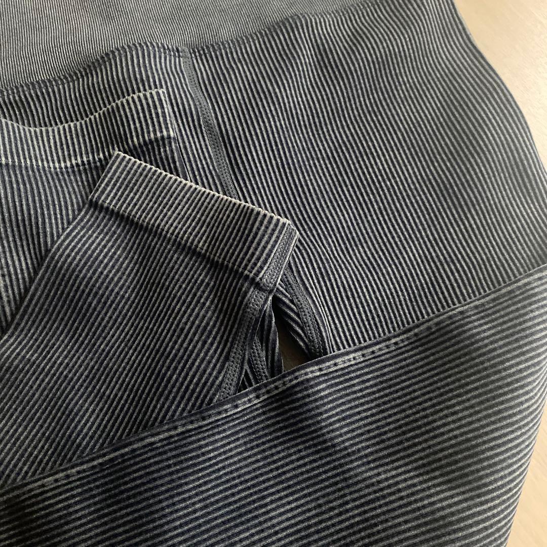 スカーラ★lava★ヨガウェア★レギンス★アクティブリブレギンス★L